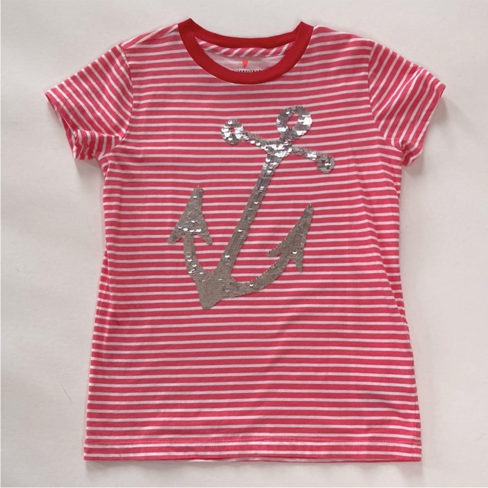 Girls J. Crew Crewcuts Striped Tee